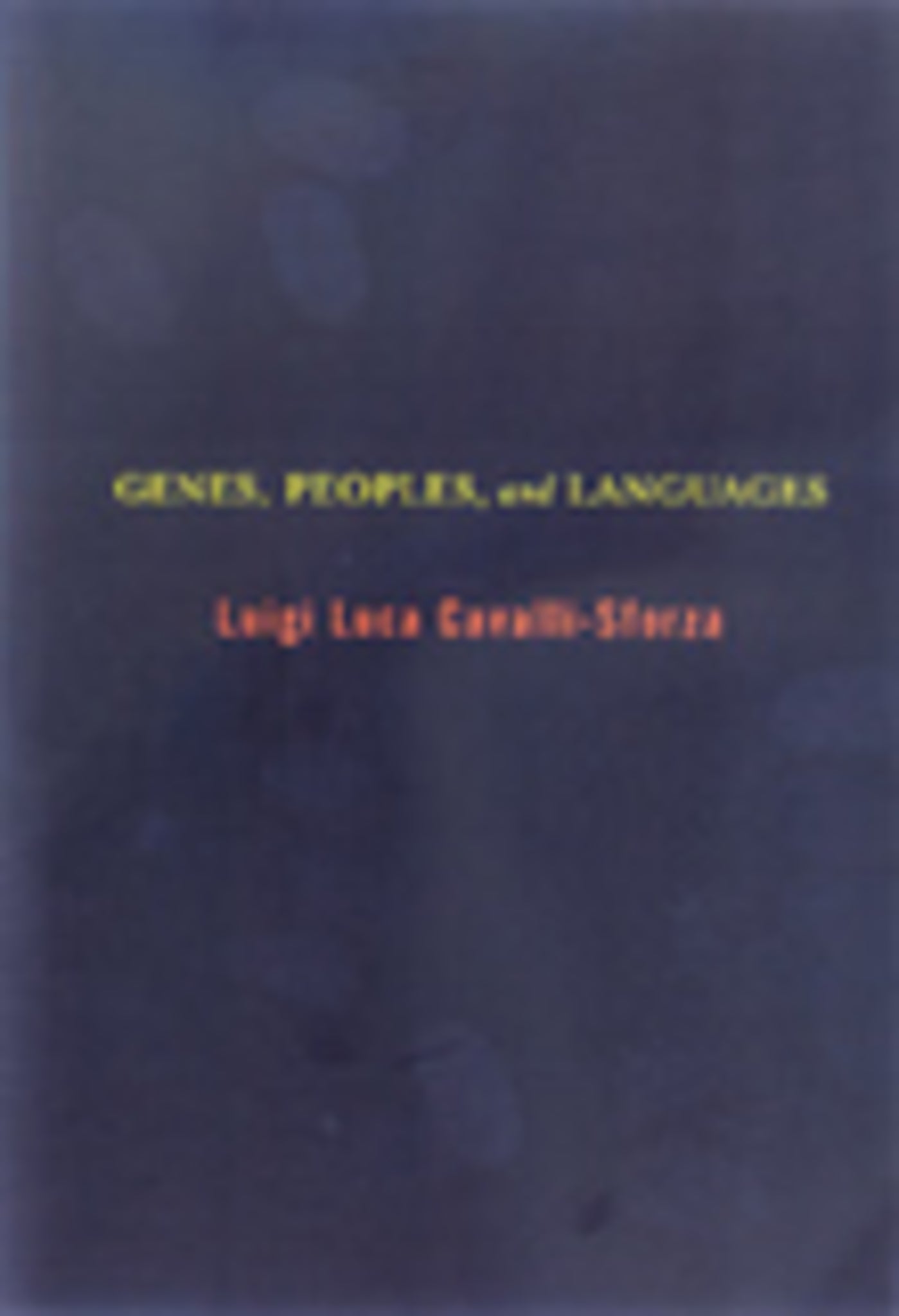 Genes, Peoples, and Languages